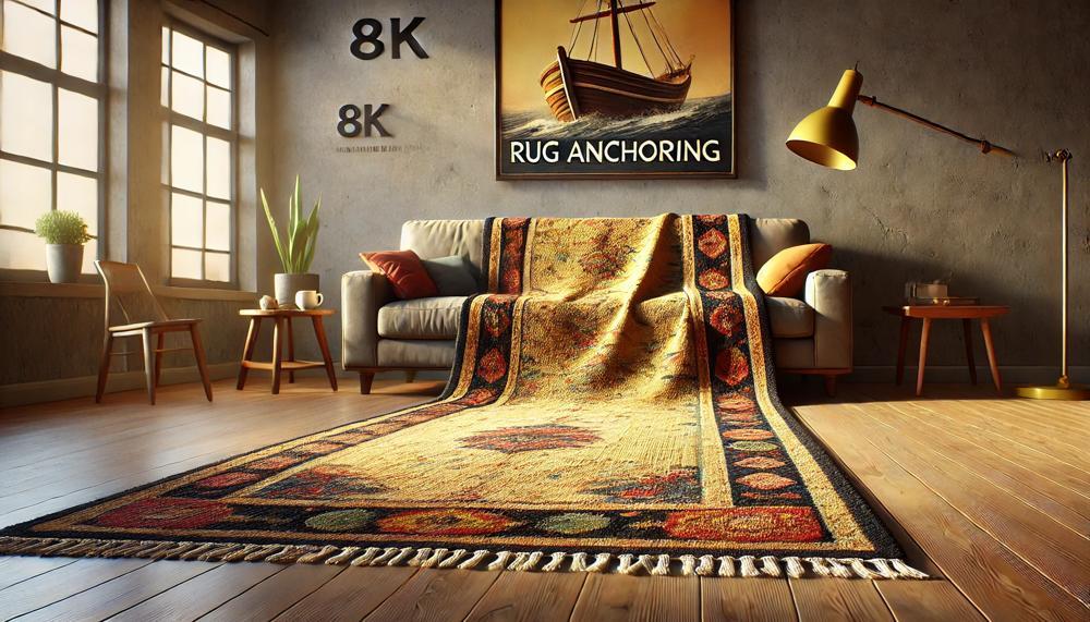 How To Anchor A Rug On The Carpet-2