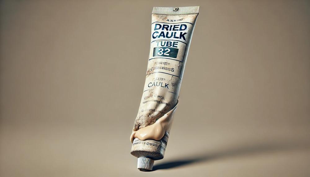 How To Get Dried Caulk Out Of Tube-2